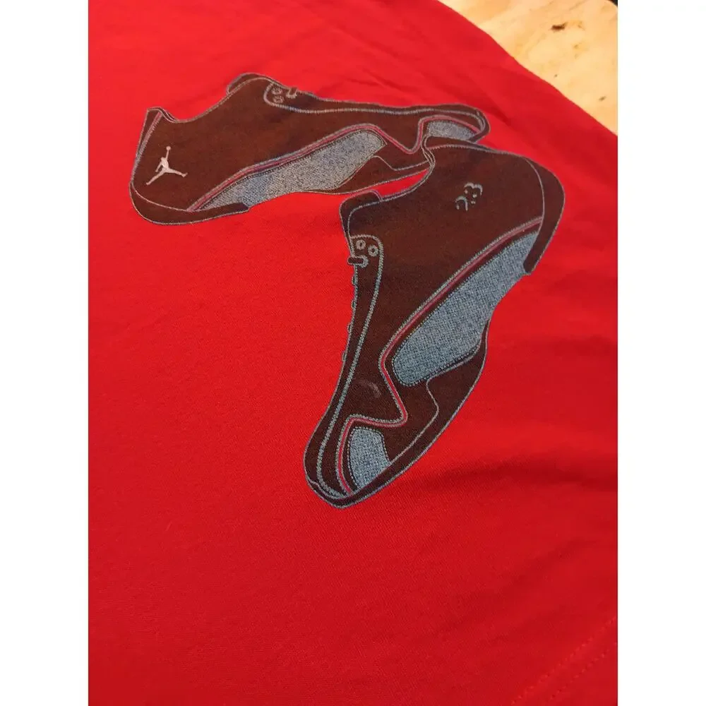 Nike Air Jordan Vintage Jumpman‎ Tee 3XL Red Let Your Game Speak Sneakers Street